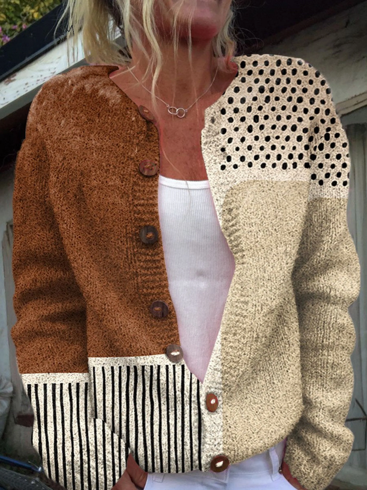 Ofelia | Cardigan in maglia vintage