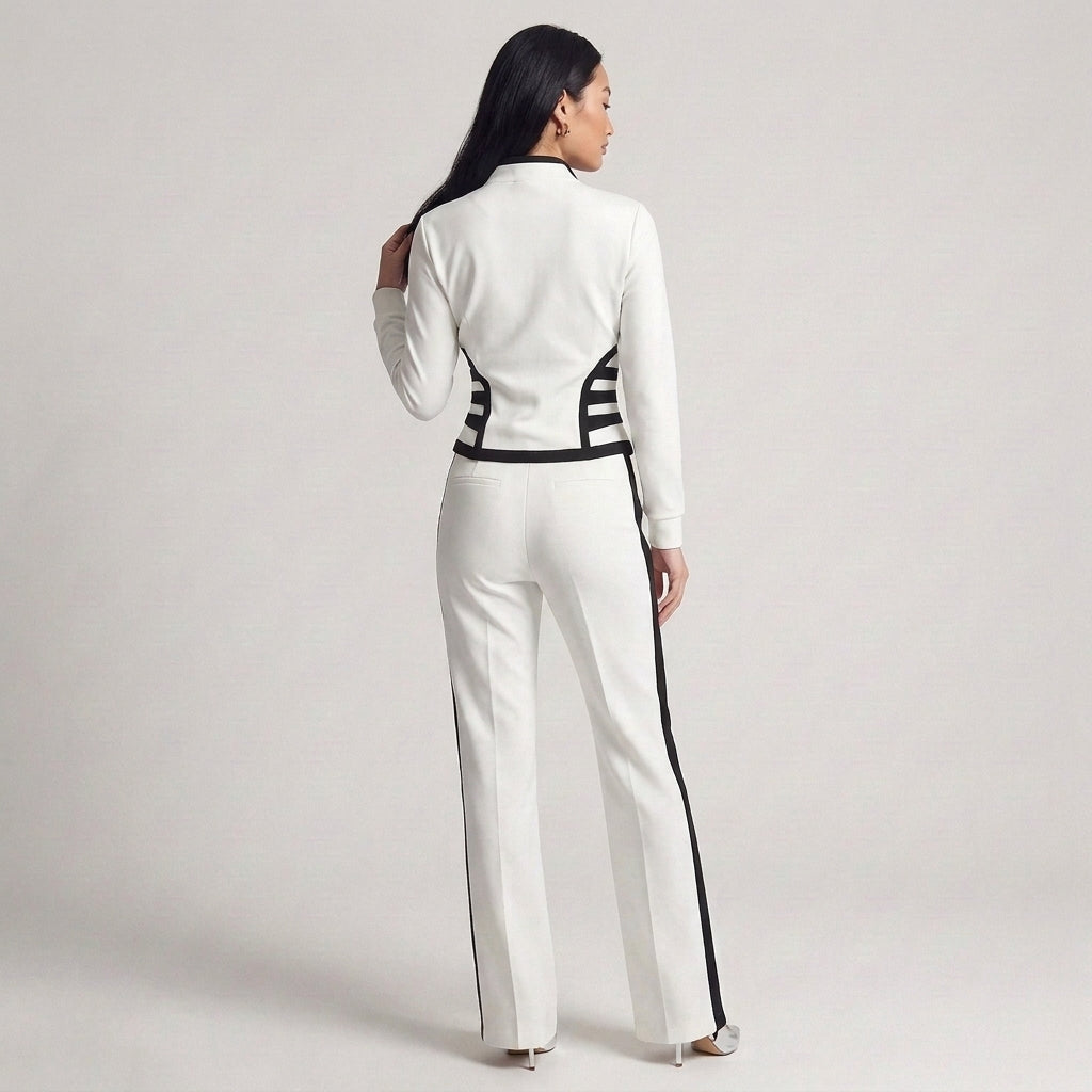 Irene - Completo con pantaloni a bordini