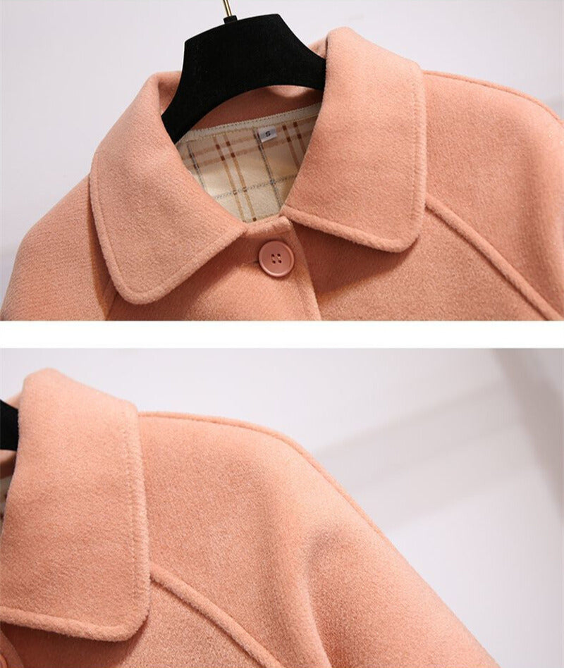 Talía - Cappotto avvitato con bavero