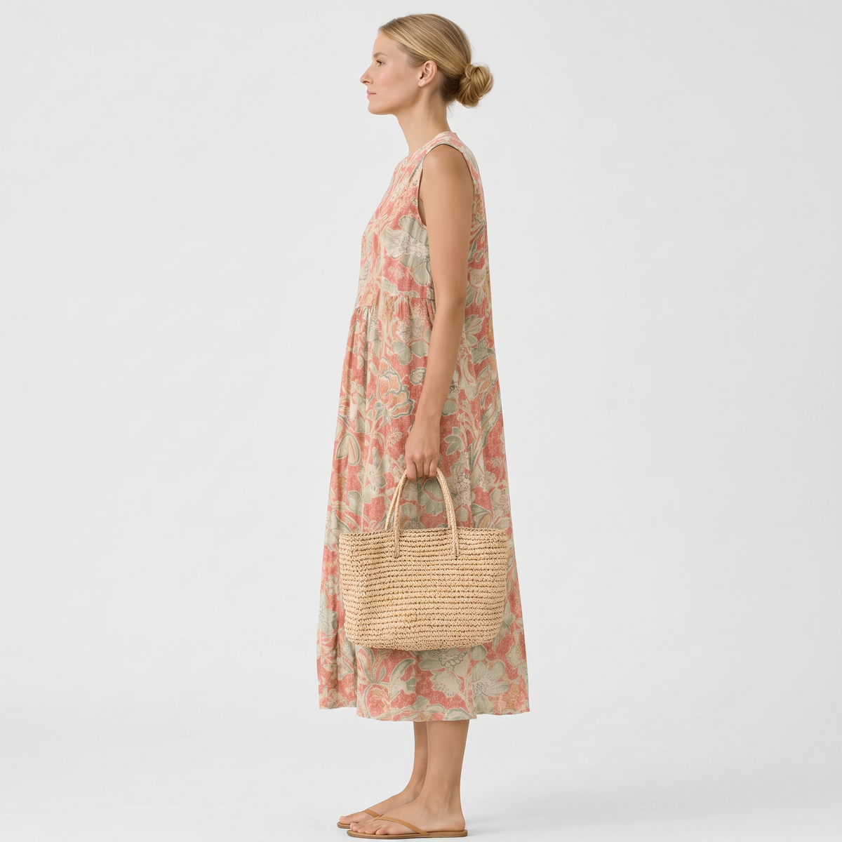 Claudia - Vestito midi per tutti i giorni