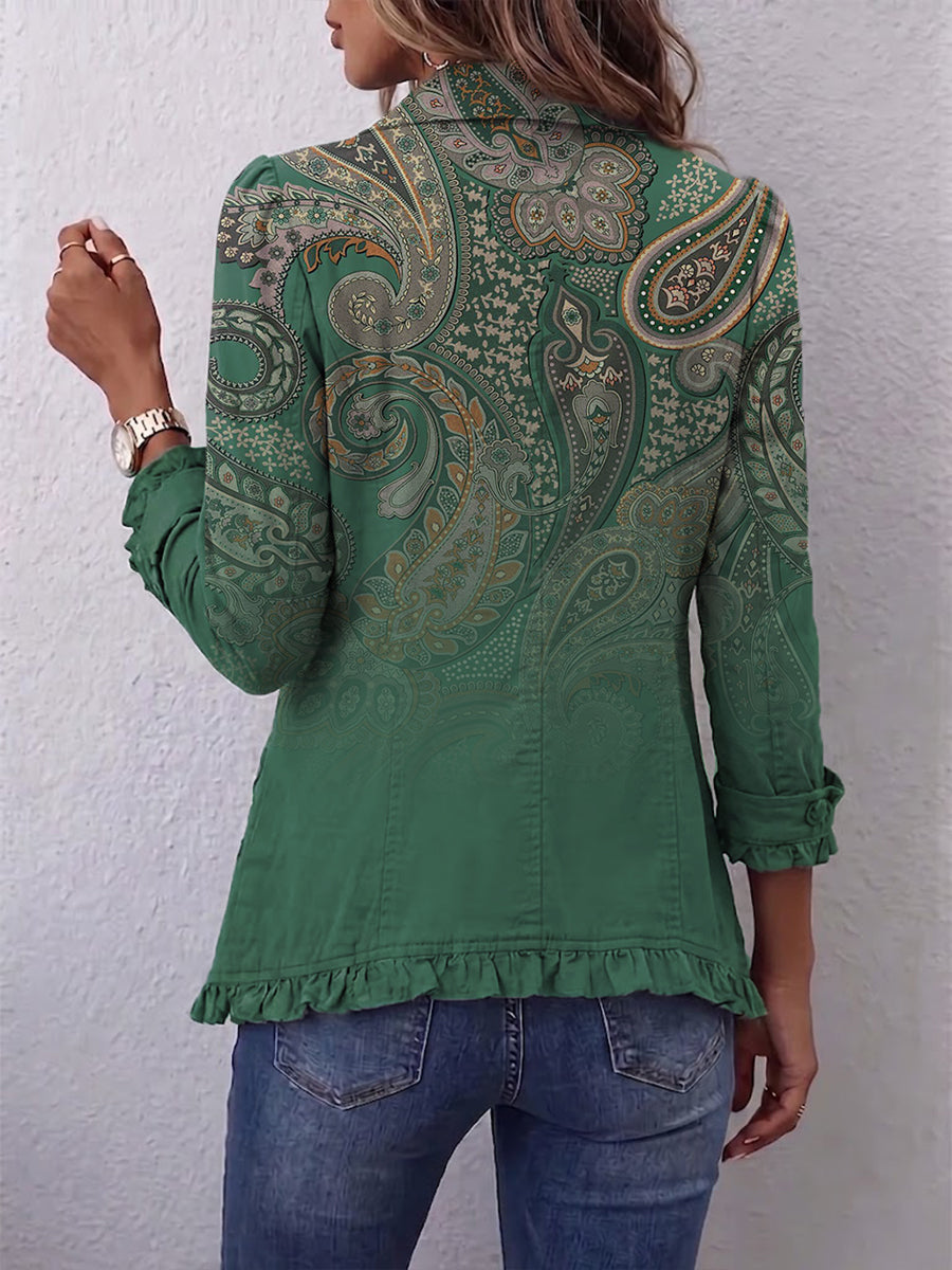 Cristina | Chaqueta Bohemia Paisley