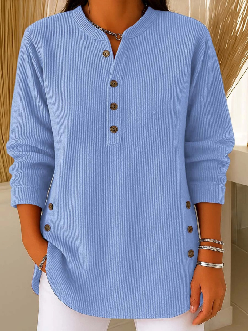 Eva | Tunica Henley con bottoni