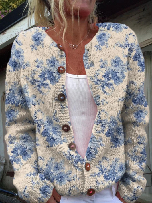 Clarissa | Cardigan in maglia vintage
