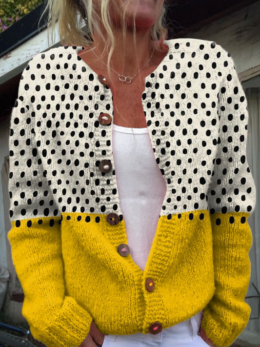 Guendalina | Cardigan in maglia vintage