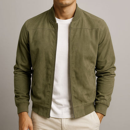 Carlos | Giacca in camoscio artigianale