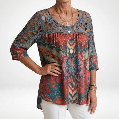 Soledad - Blusa all'uncinetto
