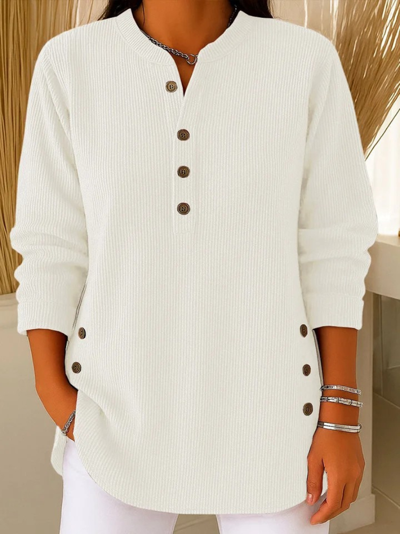 Eva | Tunica Henley con bottoni