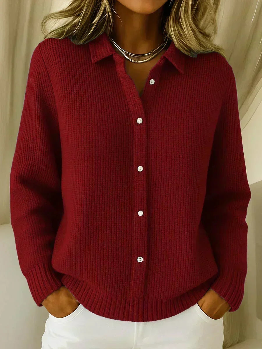 Cecilia | Cardigan testurizzato con bottoni