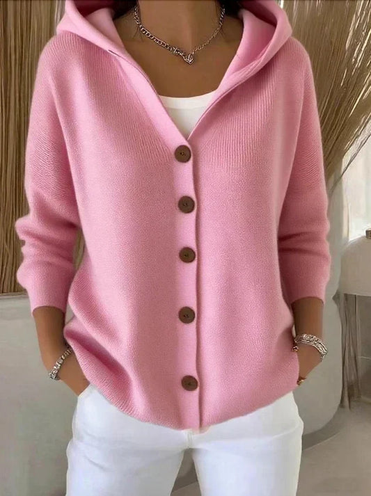 Berta | Cardigan con cappuccio