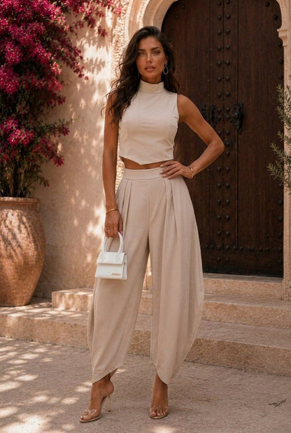 Emma - Completo con pantaloni a palloncino