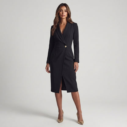 Inés - blazer a maniche lunghe con revers
