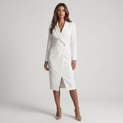 Inés - blazer a maniche lunghe con revers