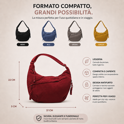 Chiara | Borsa a Spalla Grigia