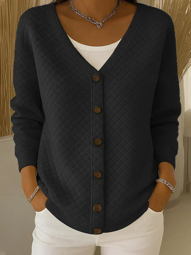 Verónica | Cardigan imbottito con bottoni