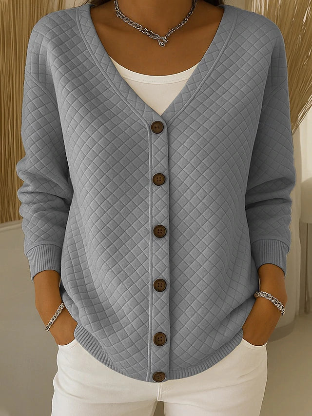 Verónica | Cardigan imbottito con bottoni