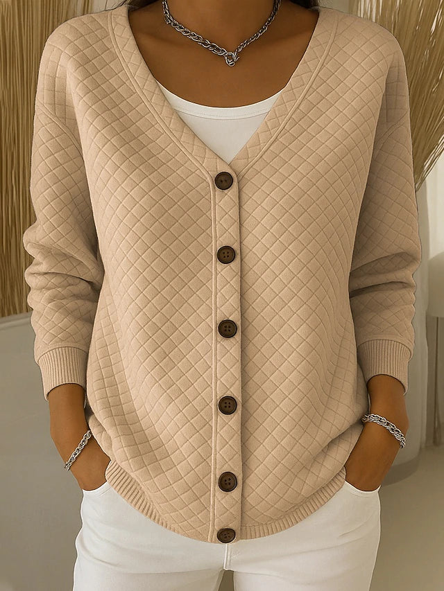 Verónica | Cardigan imbottito con bottoni