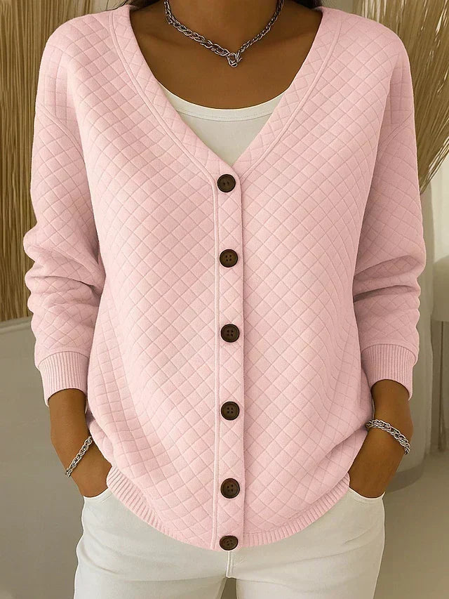 Verónica | Cardigan imbottito con bottoni