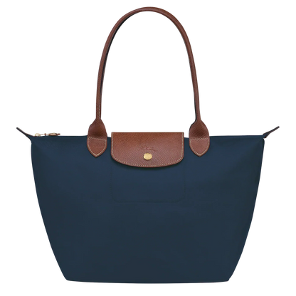 Alba | Borsa Pieghevole Media Blu Navy