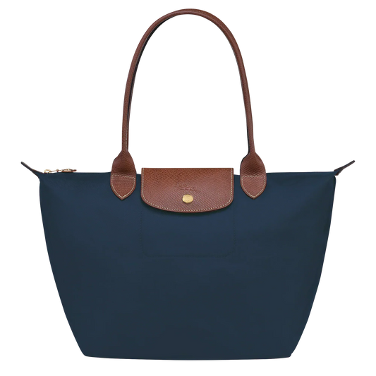 Alba | Borsa Pieghevole Media Blu Navy