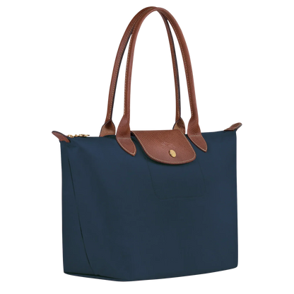 Alba | Borsa Pieghevole Media Blu Navy
