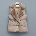 Renata - Gilet trapuntato con revers