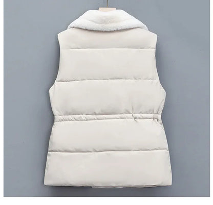 Renata - Gilet trapuntato con revers