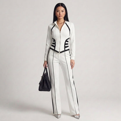 Irene - Completo con pantaloni a bordini