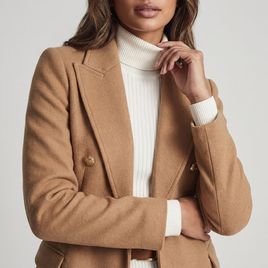 Barbara | Cappotto Lungo Cammello