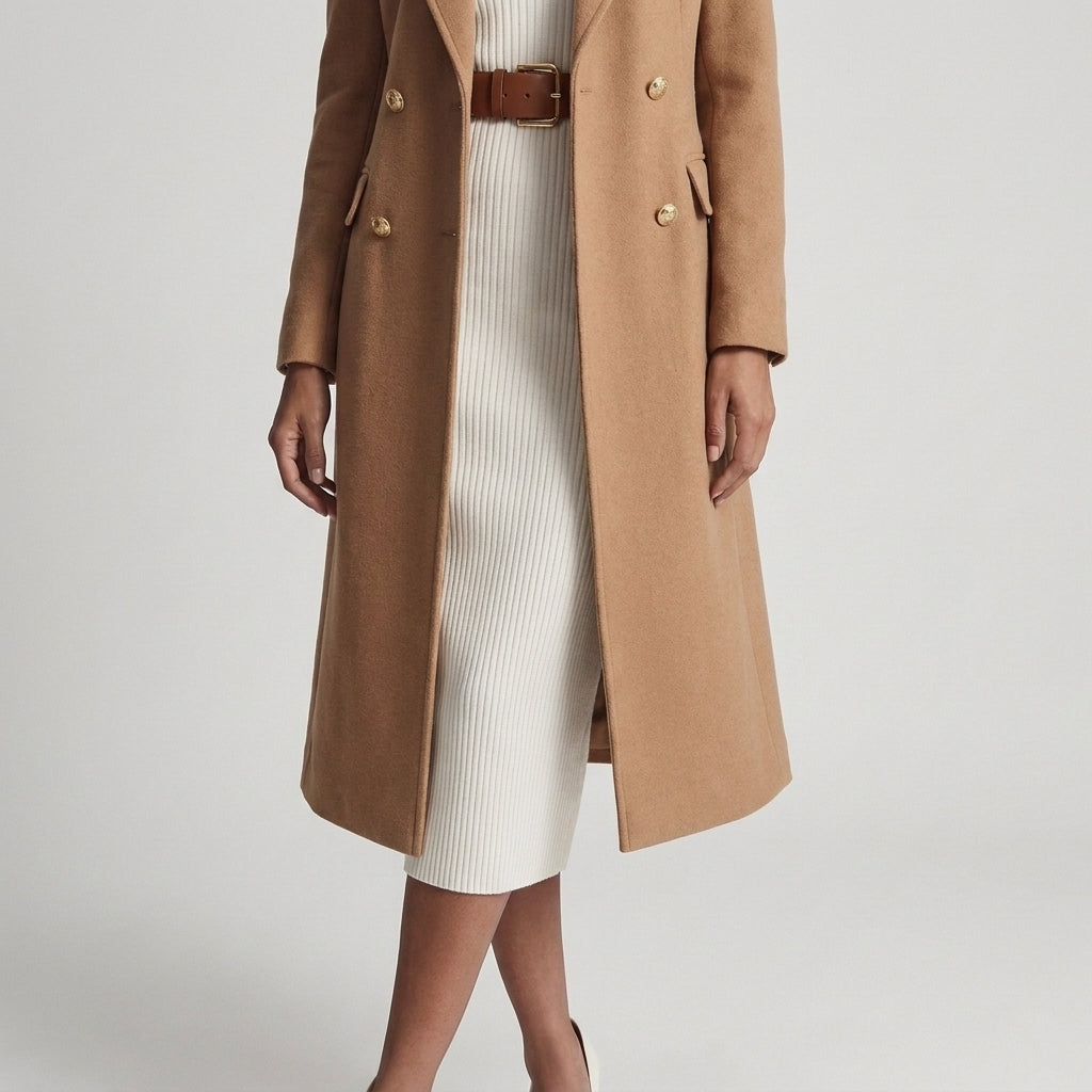 Barbara | Cappotto Lungo Cammello