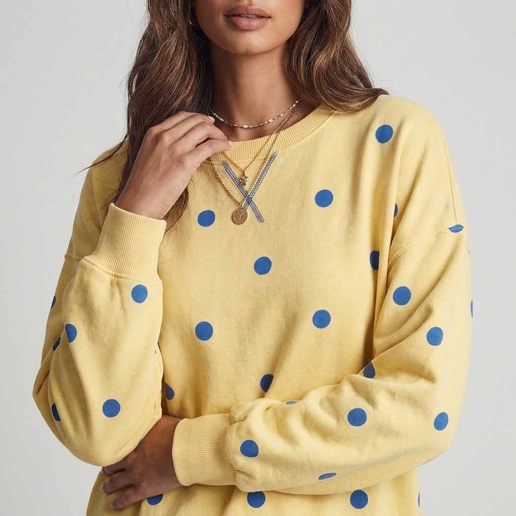 Sofía - Felpa chic a pois