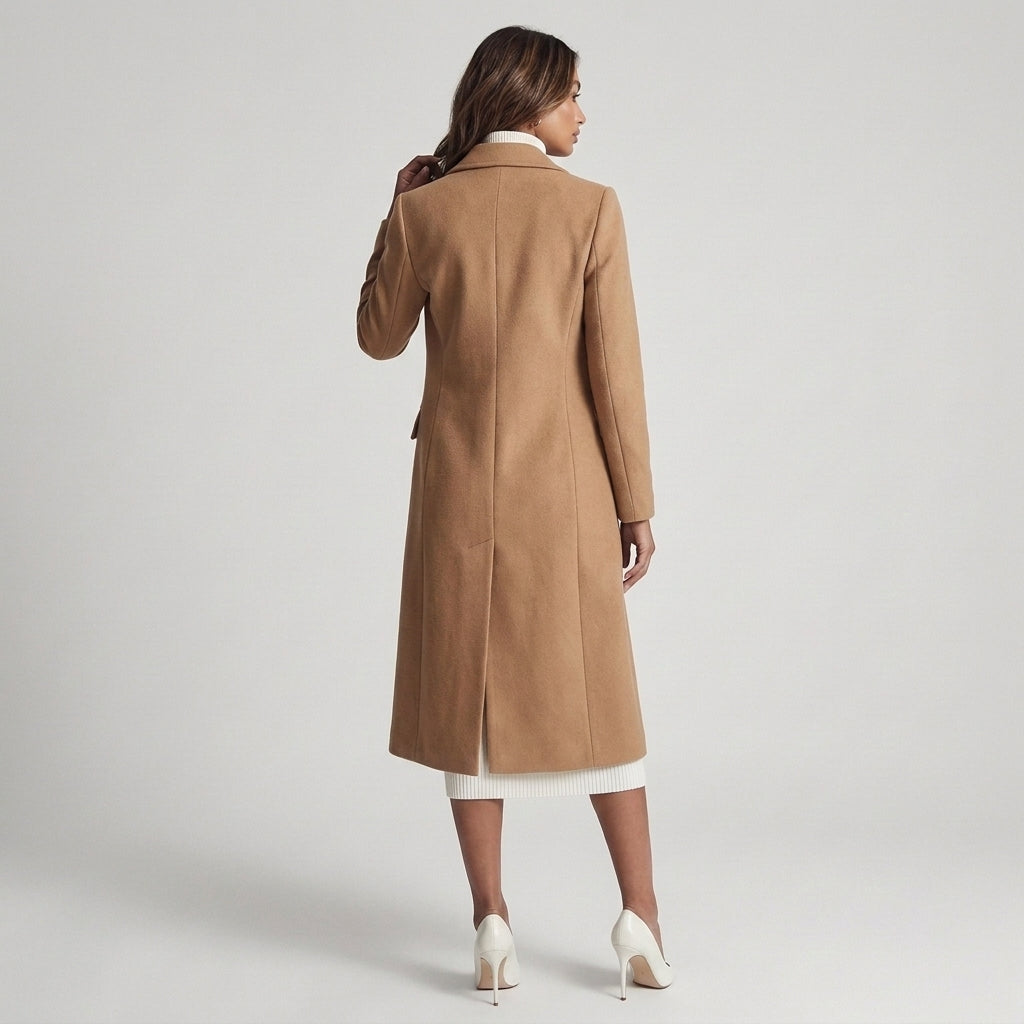 Barbara | Cappotto Lungo Cammello
