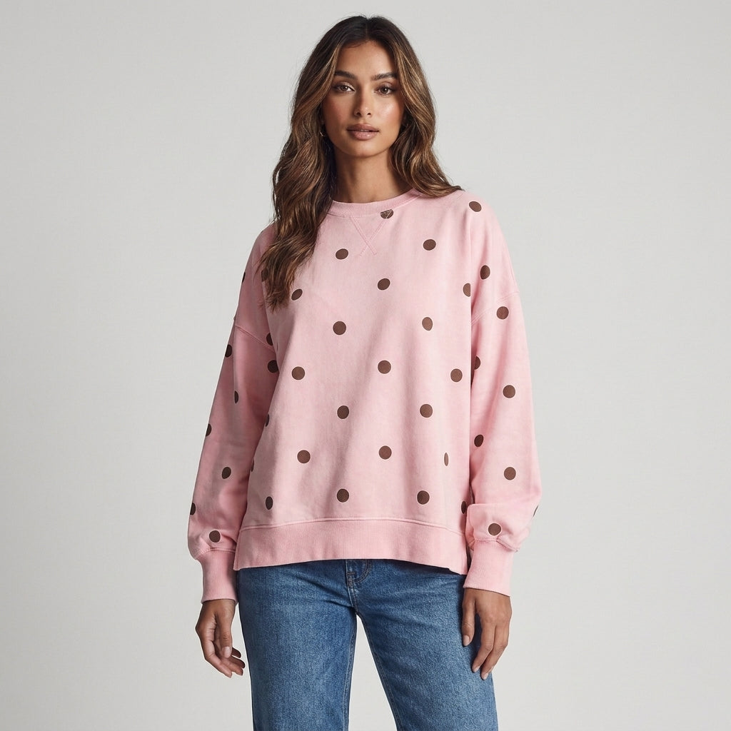 Sofía - Felpa chic a pois