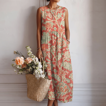 Claudia - Vestito midi per tutti i giorni