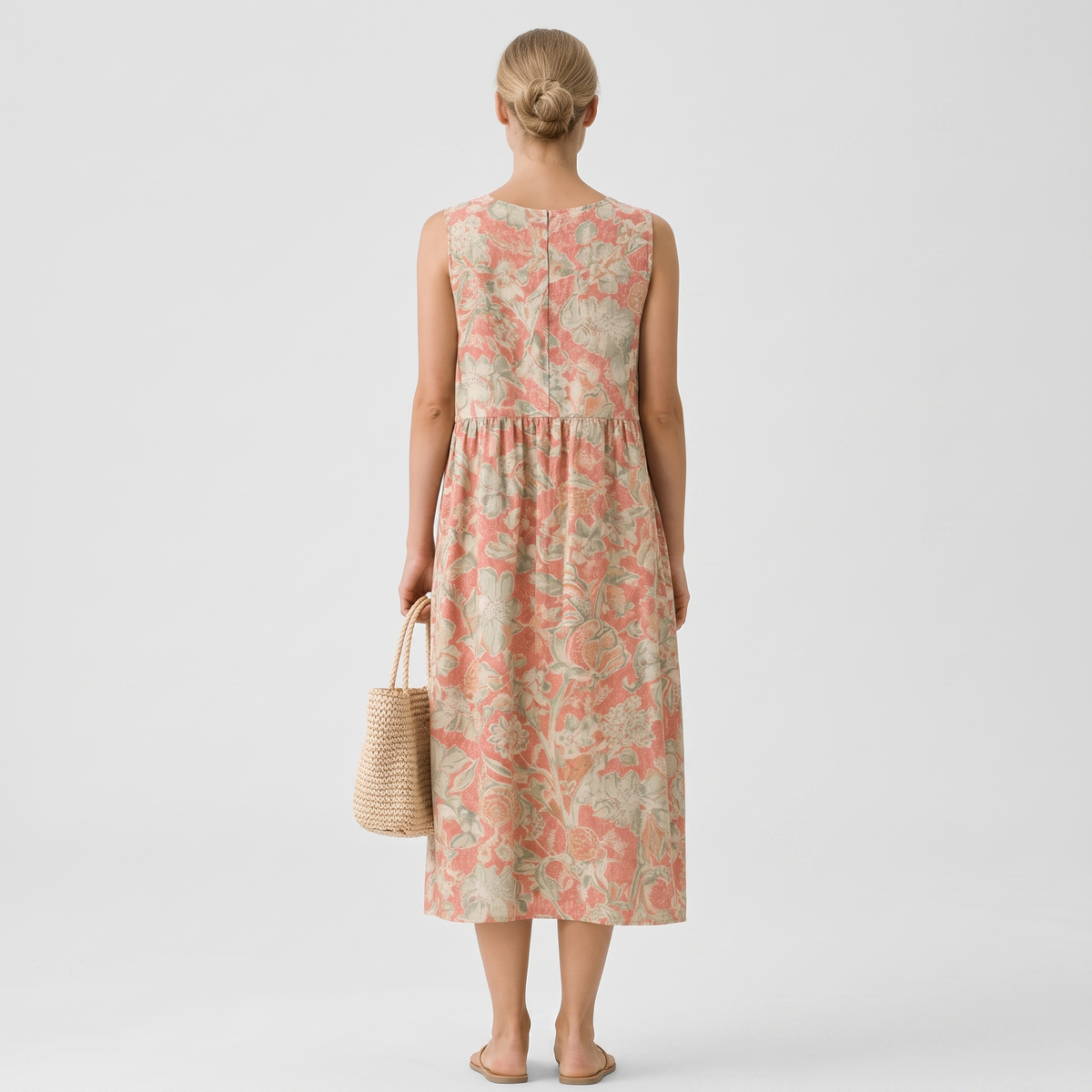 Claudia - Vestito midi per tutti i giorni