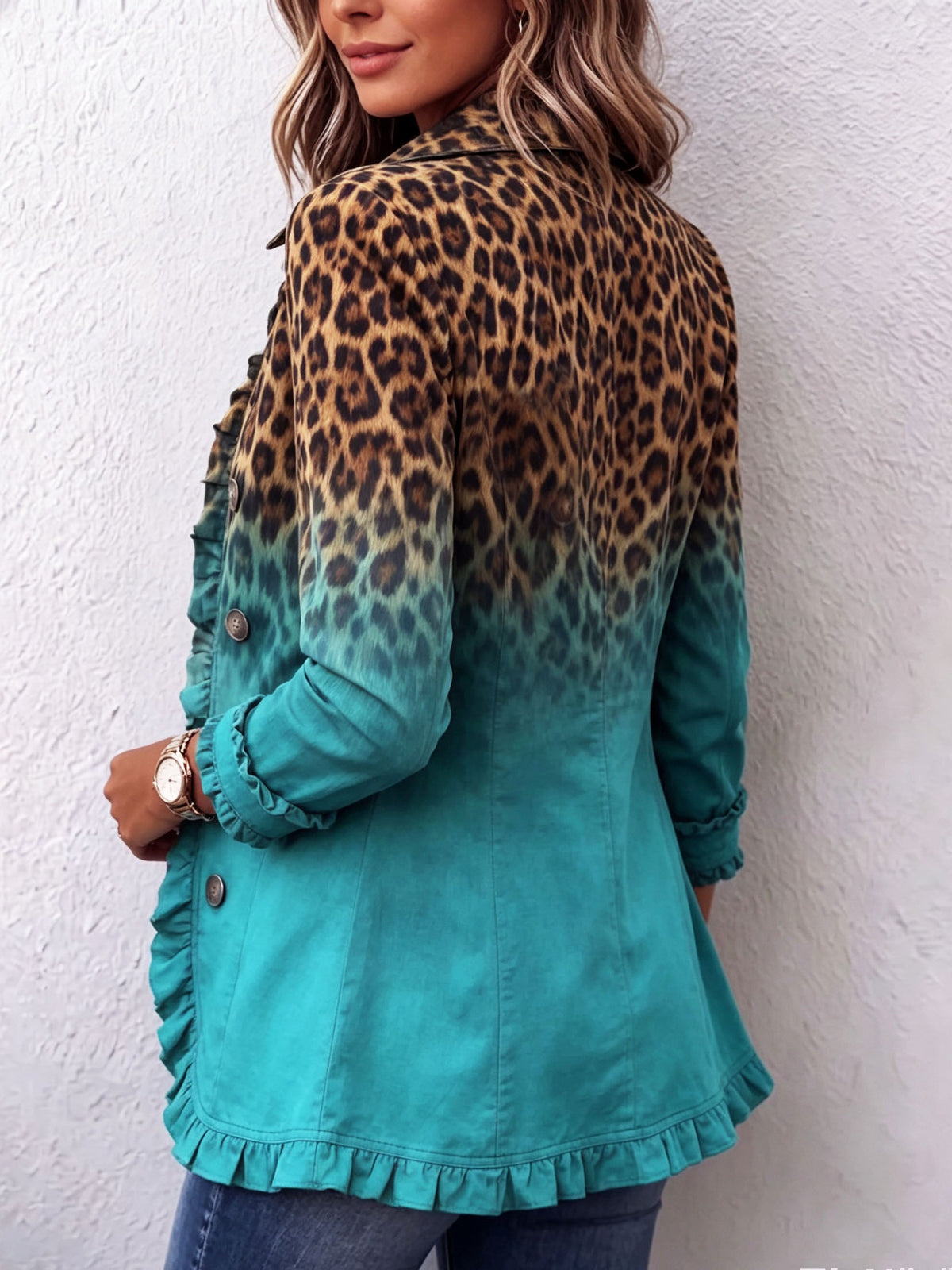 Beatriz | Blazer Leopardo Sfumato