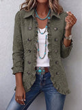Andrea | Giacca Boho-Chic con Ricamo Floreale