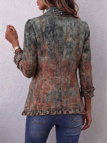 Laura | Chaqueta Vintage Degradada Texturizada