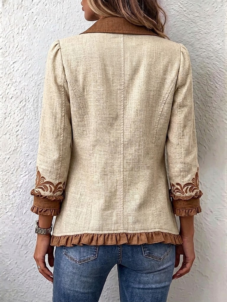 Adriana | Giacca bohémien floreale vintage