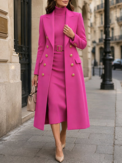 Bárbara - Elegante e classico cappotto lungo