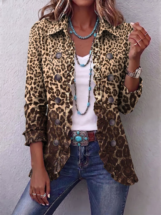 Nuria | Giacca Leopardata