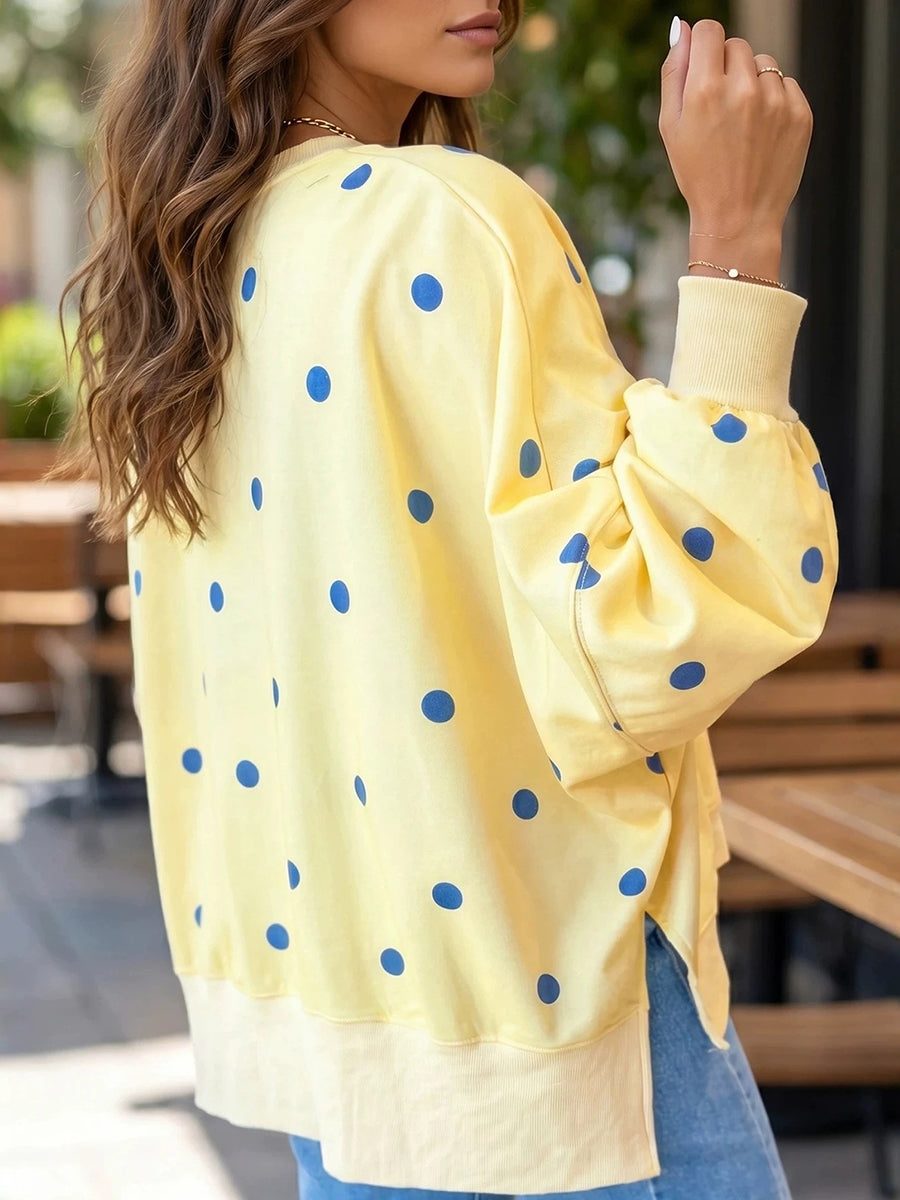 Sofía - Felpa chic a pois